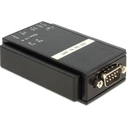 DeLock Adapter RJ45 Ethernet -> d-Sub9 RS-232 Bu/Bu